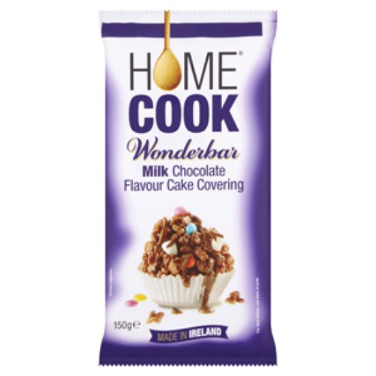 Picture of HOMECOOK Wonderbar 150g Milk Choc x20